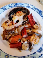 Meeresfrüchte Vom Mongolischen Grill